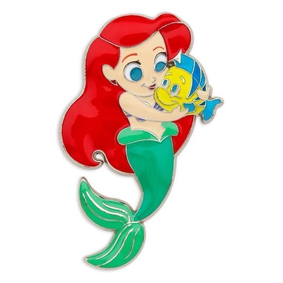 NEW Ariel VHS Pins & Plush SET The Little Mermaid RARE Ships Worldwide DISNEY - Picture 6 of 8